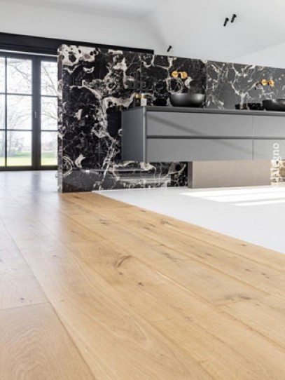 Nevidno oljen hrastov rustik parket OXFORD ambient