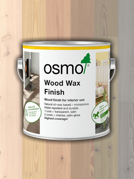 Osmo WOOD WAX FINISH TRANSPARENT olje z voskom za les