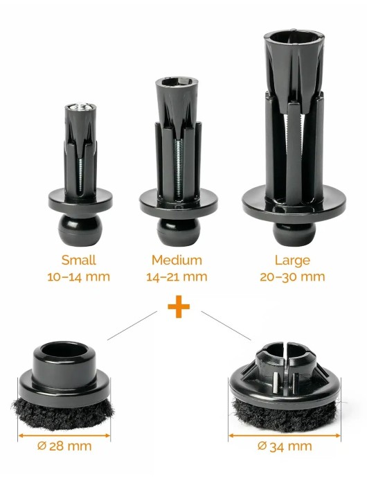 POHIŠTVENI DRSNIK SNM Footfixx Hollow Large 20-30mm, 28mm