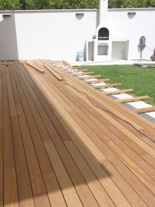 Montaža decking terasnega poda